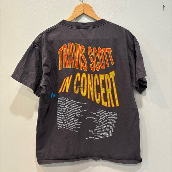 Travis Scott Cactus Jack Astroworld Tour 2016 Rap Tee Men’s Size Medium - Picture 6 of 9